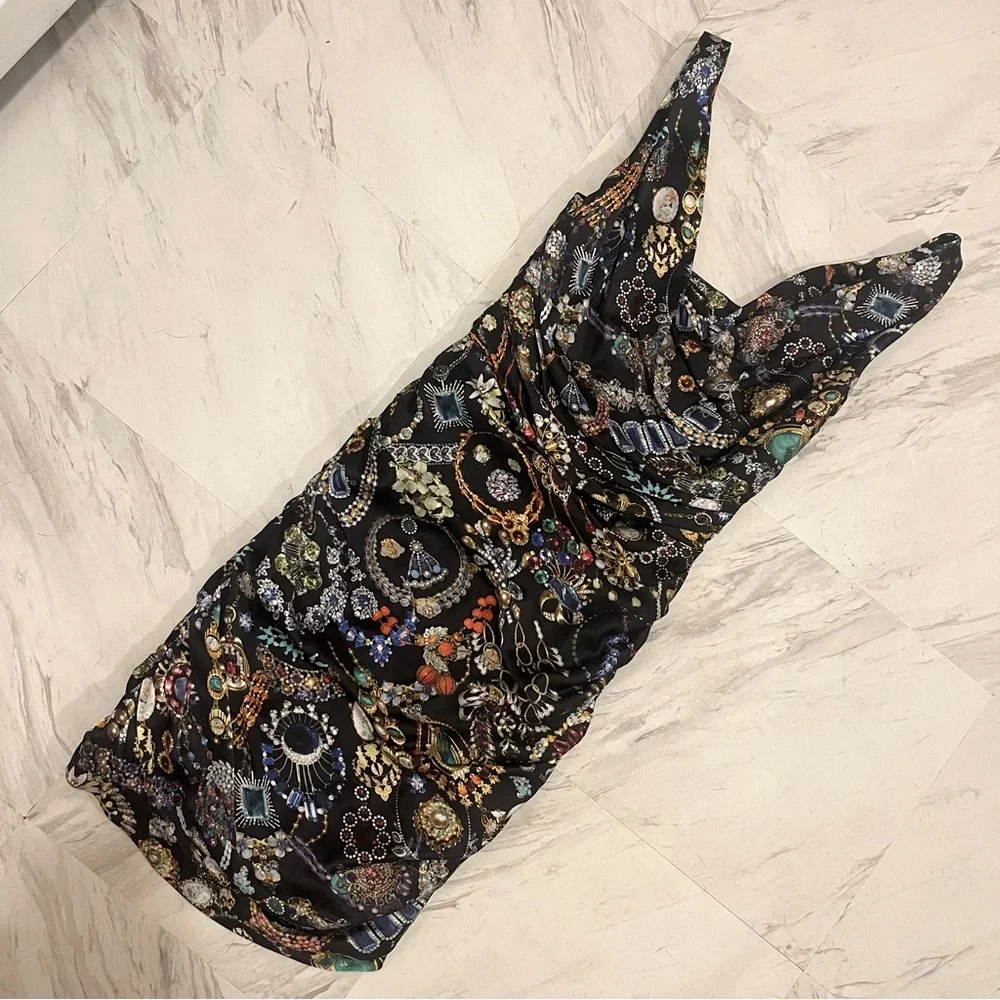 DAVID MEISTER RUCHED DRESS - Picture 11 of 12